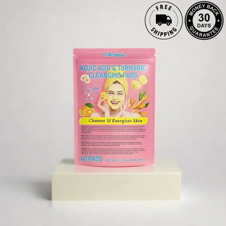 Natural Kojic Acid & Turmeric Pads
